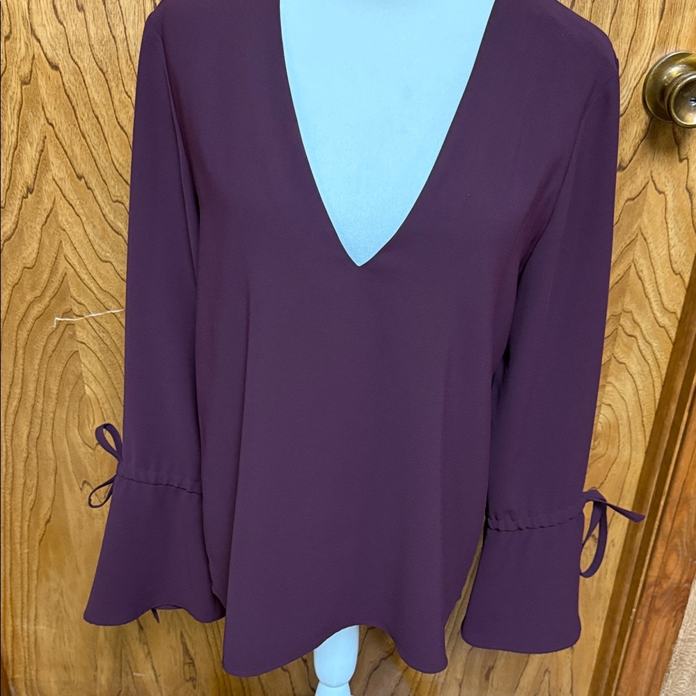 Dylan Gray purple/plum top. New condition. Size Large.